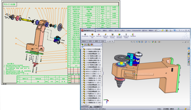 万联包装的SOLIDWORKS应用